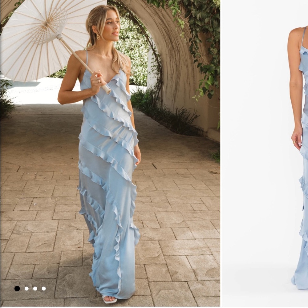 Show Me Your Mumu Ruffled Dress